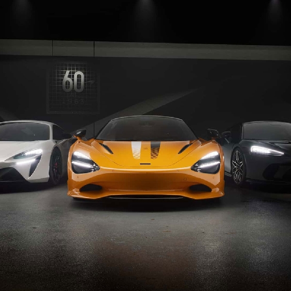 McLaren Tawarkan Logo Khusus Untuk Anniversary Ke-60