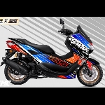 Begini Gaya All New NMAX 155  Yang Sudah Dicustom Digital