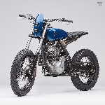 Menjamah Earthly Delight, Honda NX650 Minimalis Dari Slovakia