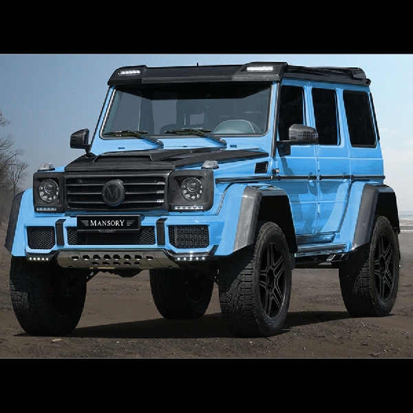 Mansory Upgrade Tampilan Mercedes-Benz G500 4x4