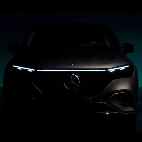 Mercedes-Benz Rilis Teaser Terakhir SUV EQE Sebelum Debut