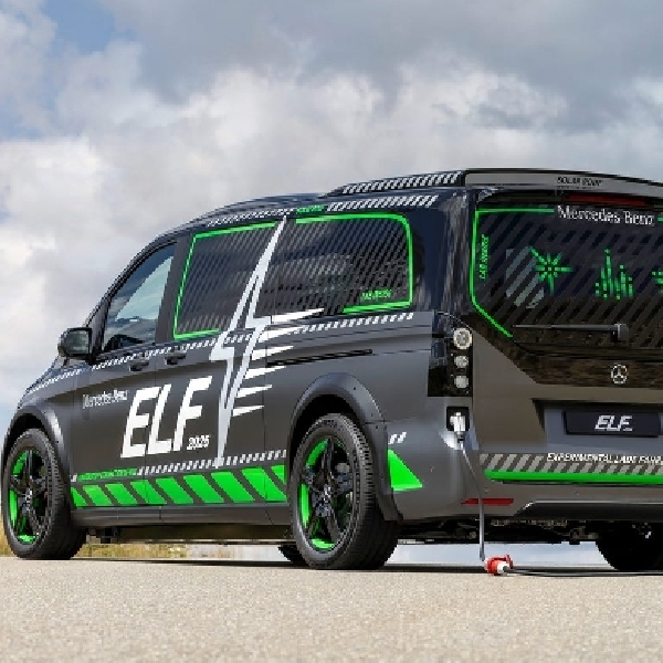 Mercedes kenalkan ELF, Kendaraan Pengisian Daya EV