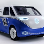 VW ID Buzz Bergaya Mobil Tim Balapan di LA Auto Show 2018