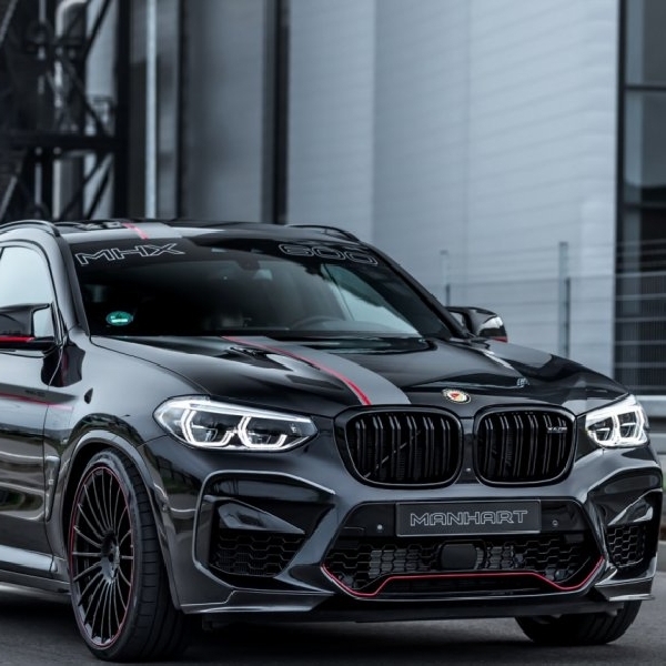 Kena Sentuhan Manhart, BMW X4 M Tampil Sangar, Tenaga Jadi 635 Hp