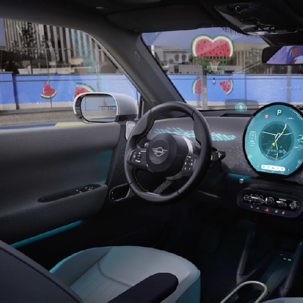Intip Interior Mini Cooper EV Terbaru, Unik dan Futuristik