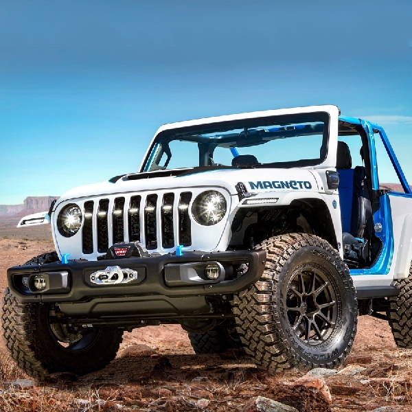 Mobil Konsep Listrik Magneto Wrangler: Bintang Easter Jeep Safari 2021