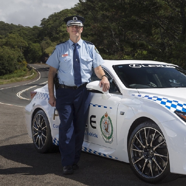 Mobil Sport Lexus RC F Jadi Armada Baru Polisi Australia