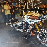 Harley Berbalut Batik ini Bakal Tampil di Motor Bike Expo 2023 Italia
