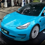 Modifikasi Tesla Model 3 Karya Anak Indonesia, Setup Kaki-kaki Dibikin Makin Sporty