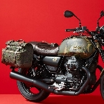 Moto Guzzi Gaet Gucci dan Palace, V7 Stone Tampil Modis dalam Military Look 