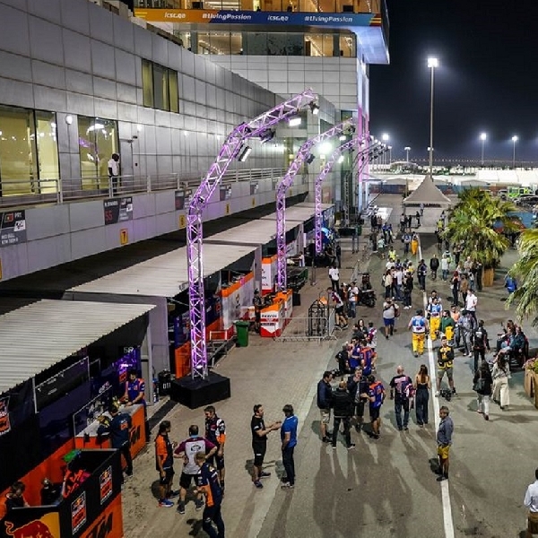 MotoGP: MotoGP Bakal Terapkan ‘Lockdown’ UntukPaddock di Qatar