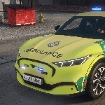 Ford Mustang Mach-E Jadi Mobil Ambulans, Intip Tampilannya