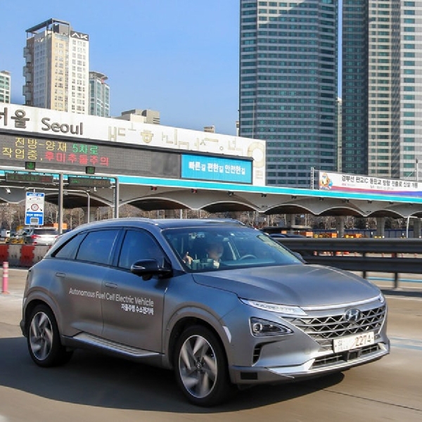 Hyundai Nexo Fuell Cell Jelajah Korea Selatan dengan Level 4 Autonomy