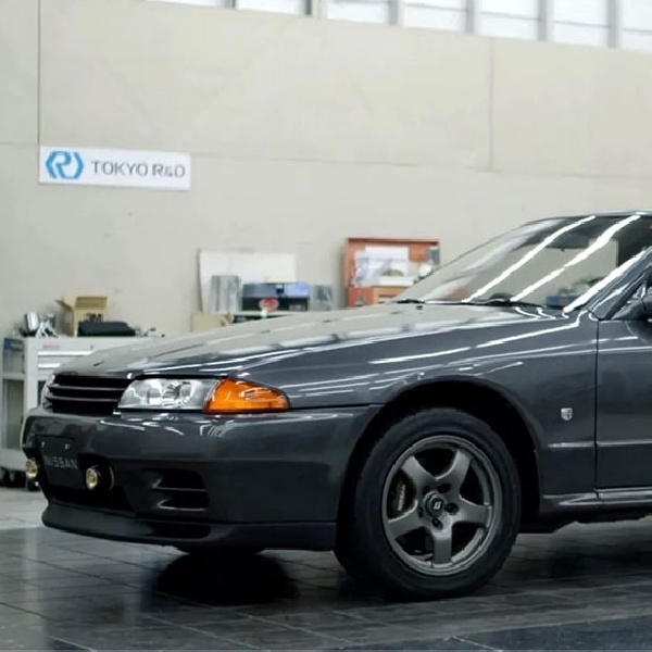 Nissan Pamerkan R32 Skyline GT-R Sebelum Dikonversi Menjadi EV