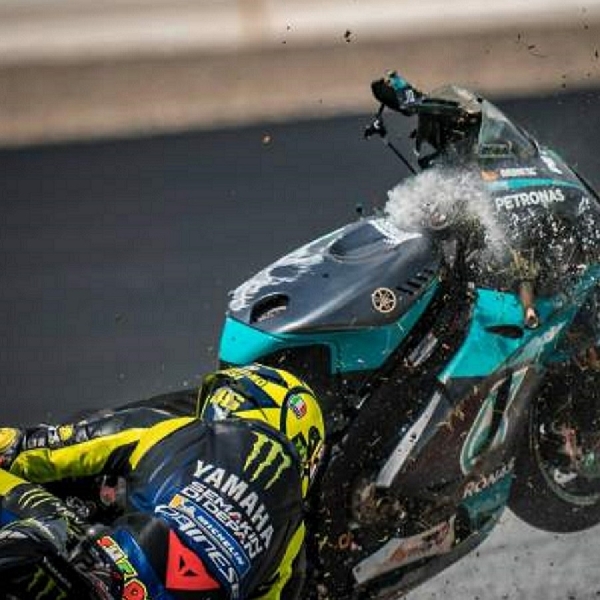 MotoGP: Nyaris Jadi Korban ‘Crash’ di MotoGP Austria, Begini Kata Rossi