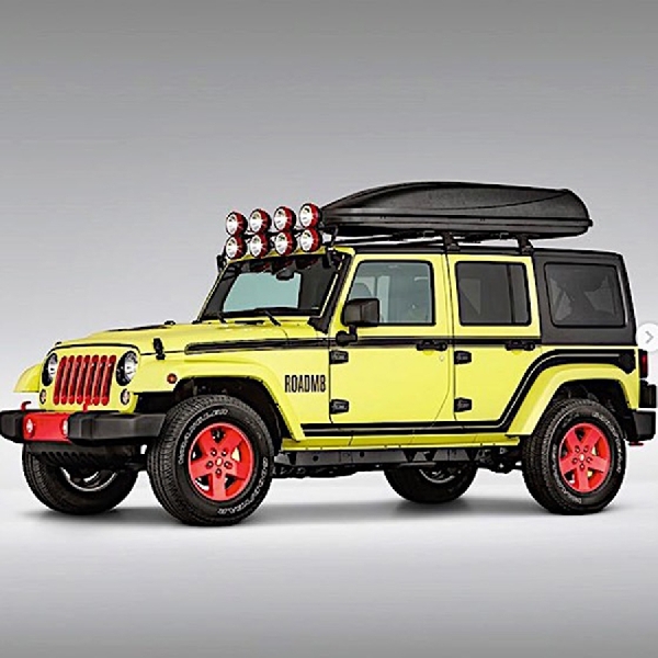 Jeep Wrangler ROADM8, Off-Roader Hasil Modifikasi Desainer Hotel