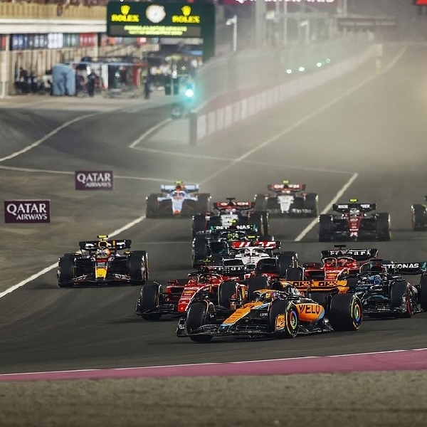 F1 GP Qatar: Oscar Piastri Menangi Sprint Race, Max Verstappen Kunci Gelar Juara Dunia Ketiga