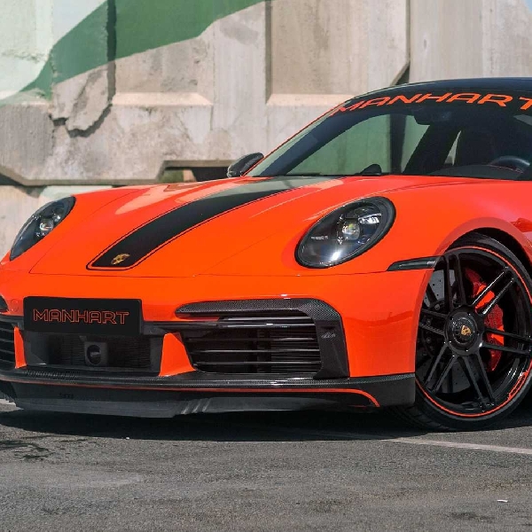 Paket Manhart Untuk Porsche 911 Turbo S Hasilkan Tenaga 822 HP