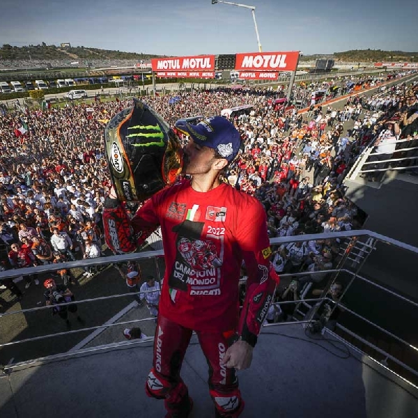 MotoGP: Musim Penuh Drama, Francesco Bagnaia Jadi Juara Dunia MotoGP 2022