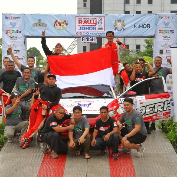 H. Rahmat Raih Kemenangan di Kejuaraan Reli Malaysia 2018