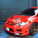 Streetracing Beast! Honda Civic FD2 To Type R, Bodykit Langka Mesin Frankenstein GIla
