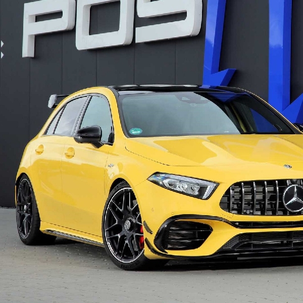 Mercedes Benz A45S AMG Karya Posaidon Tembus 518 HP