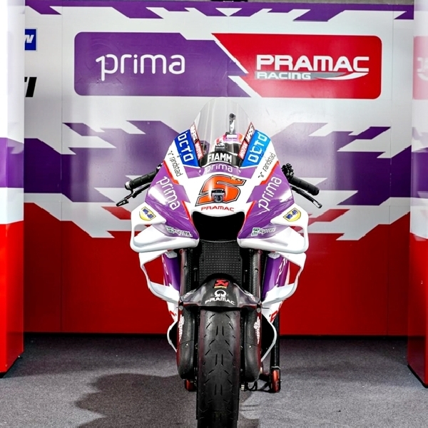 Pramac Ducati Luncurkan Motor Baru, Dominasi Warna Ungu