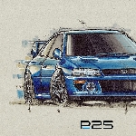 Prodrive Peringati 25 Tahun Kemenangan Subaru Impreza WRC Dengan Model P25