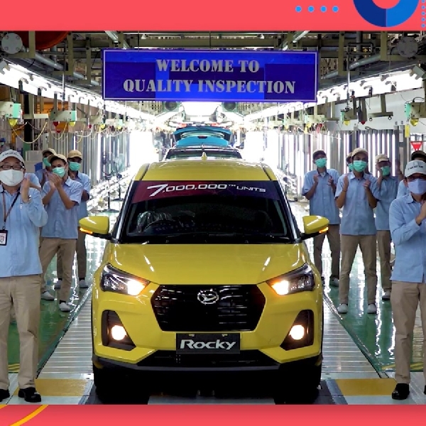 Kiprah 43 Tahun, Produksi Daihatsu Capai ke-7 Juta Unit di Indonesia