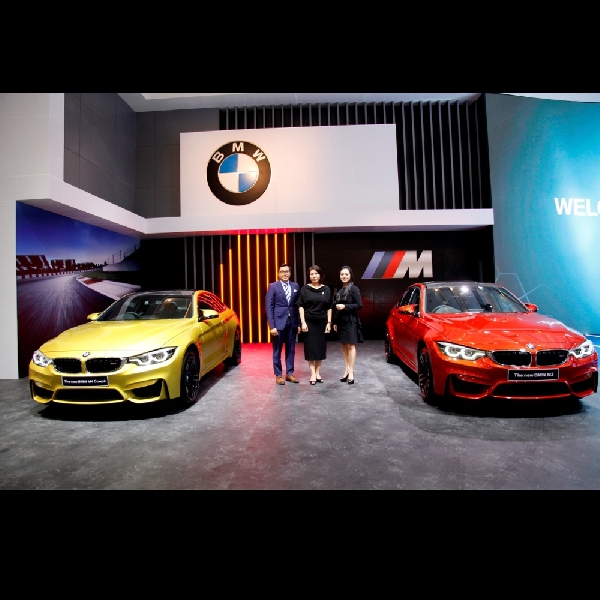 GIIAS 2017: Pukau Pengunjung, BMW Luncurkan BMW M3 dan M4 Coupe Terbaru