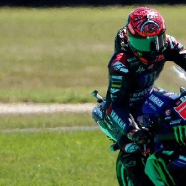 MotoGP : Crash dan Gagal Finis, Quartararo Tetap Optimis Pertahankan Gelar