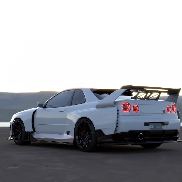 Nissan GT-R R34 Mirip Supercar Nismo?