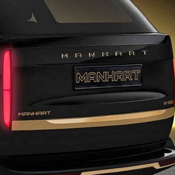 Manhart's Vogue RV 650, Range Rover Mewah Berkelir Hitam Dan Emas Eksklusif untuk Timur Tengah