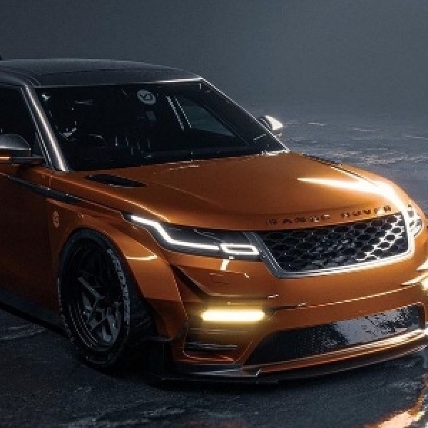 Range Rover Velar Bersolek Street Racing, Menolak Mewah Garang Dibalut Widebody Monster