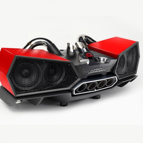 Raungan Lamborghini Sangar dengan Speaker ESAVOX