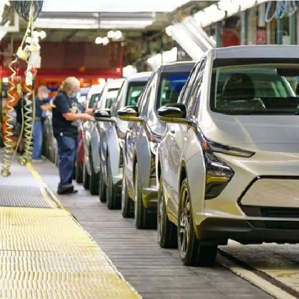 Rencana GM Produksi 400.000 EV Di Amerika Utara Mundur Hingga 2024