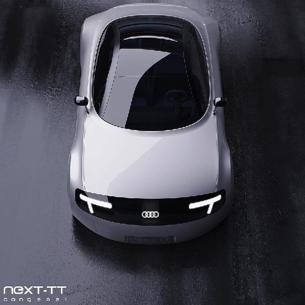 Rendering Audi e-tron TT yang Unik dan Futuristik