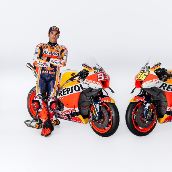 MotoGP: Intip LIvery Terbaru Tim Repsol Honda Untuk Musim 2023