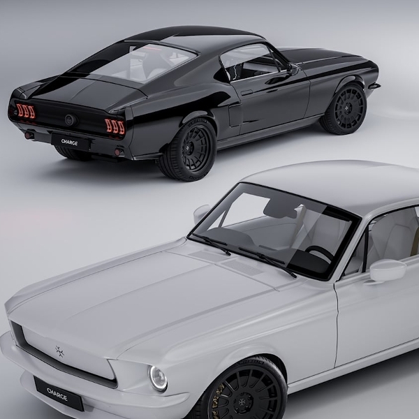 Restomod Mustang 1967 Elektrik akan Dipamerkan Di The Petersen Automotive Museum