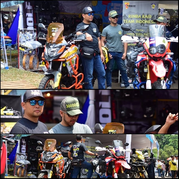 Dua Rider Indonesia Kompetisi Skill dan Speed Sejauh 220 Km di Rimba Raid Malaysia 2022
