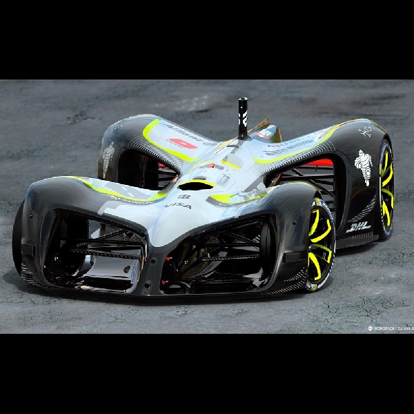 Roborace Siap Balapan Tanpa Pebalap