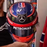 Romain Grosjean Pamer Helm Spesial untuk Jalani Tes dengan Mercedes F1