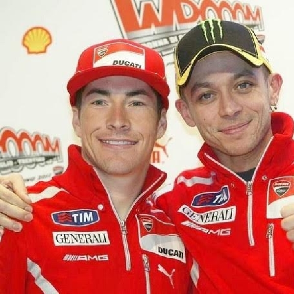 MotoGP: Rossi Tulis Pesan Menyentuh Hati untuk Hayden