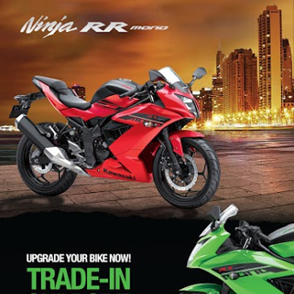 Kawasaki Berikan 2 Program Khusus, Program Tread-in dan Free Branded Riding Gears