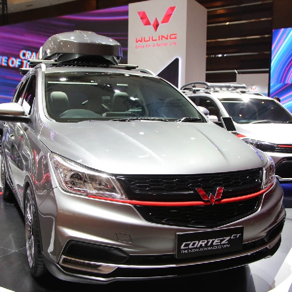  IIMS Hybrid 2021 : Dua MPV Wuling Tampil Elegan dan Sporty Pake Velg Rotiform