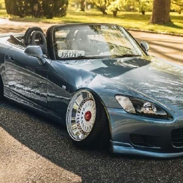 Chambernya Enggak Nahan, Honda S2000 Dandan Bagged Cangkok Air Suspension Plus Velg BBS 