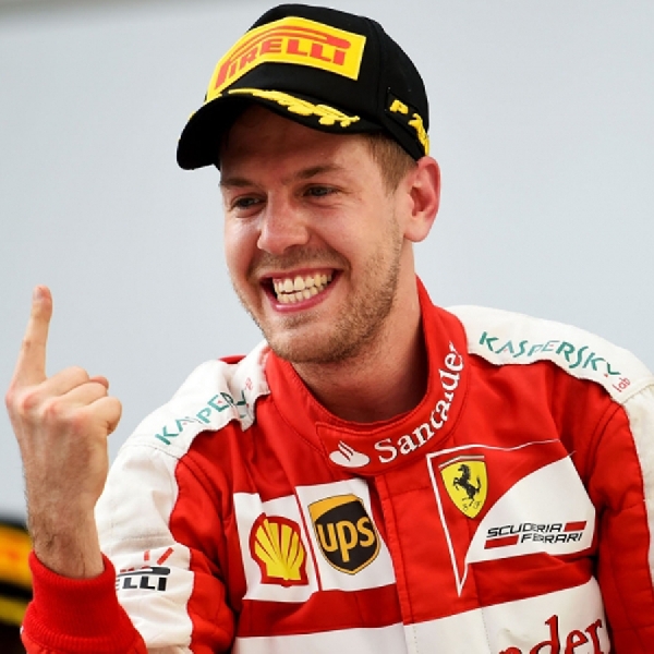 F1: Sebastian Vettel - Ferrari akan tetap Tempel Mercedes Hingga Akhir Musim