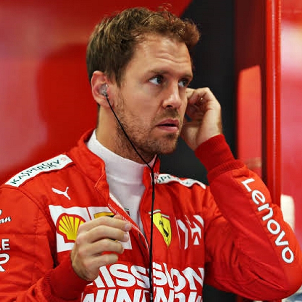 F1: Sebastian Vettel Mencoba Mobil Ferrari 2020 untuk Pertama Kali