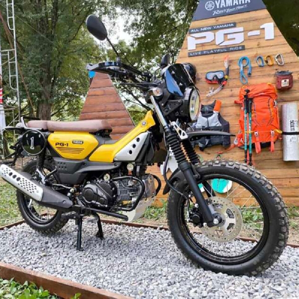 Sepeda Motor Lifestyle, Yamaha PG-1 2024 Memulai Debutnya di Thailand