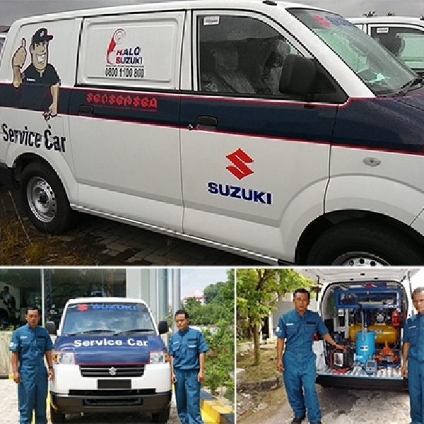 Meski Produksi Berhenti, Layanan Service Suzuki Tetap Optimal